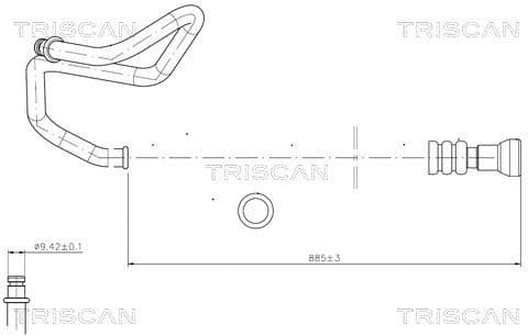 Hydraulic Hose, steering 8516 16024