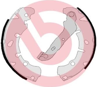 Brake Shoe Set ESSENTIAL LINE S24533 - image 3