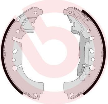 Brake Shoe Set ESSENTIAL LINE S23580 - image 3