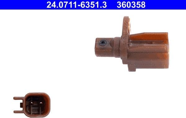 Sensor, wheel speed 24.0711-6351.3 - image 2