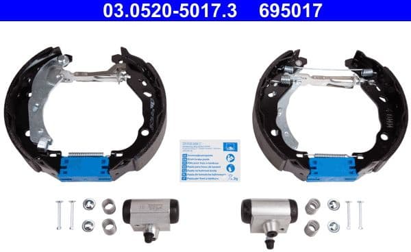 Brake Shoe Set Original ATE TopKit 03.0520-5017.3 - image 2
