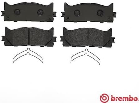 Brake Pad Set, disc brake XTRA LINE P 83 117X - image 2