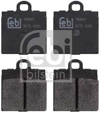 Brake Pad Set, disc brake 183641