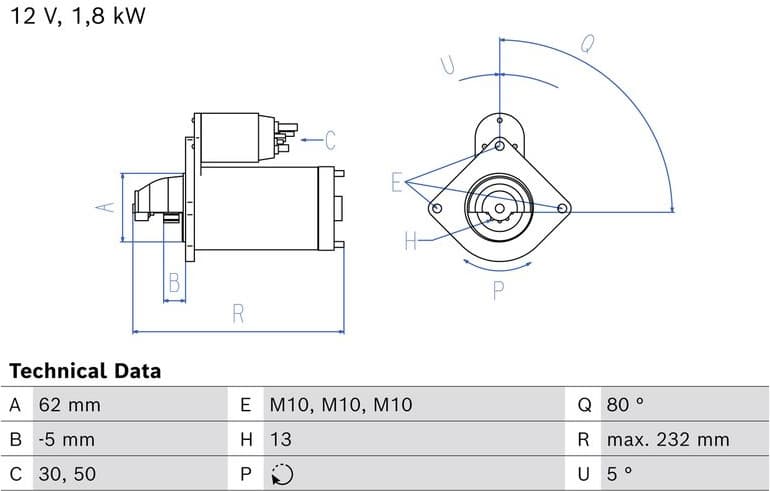 Starter 0 986 026 620