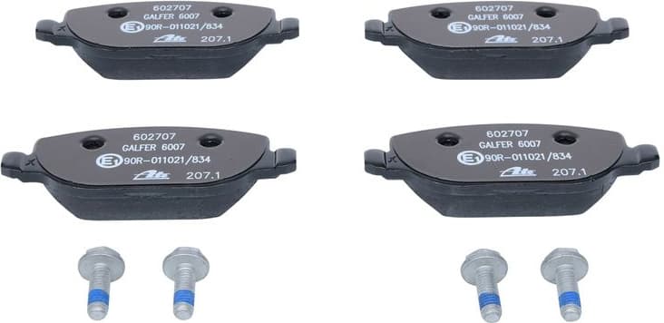 Brake Pad Set, disc brake 13.0460-2707.2 - image 4