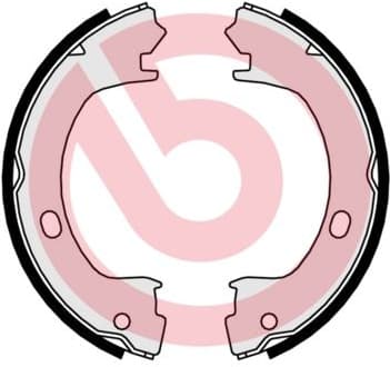 Brake Shoe Set, parking brake ESSENTIAL LINE S11510 - image 3