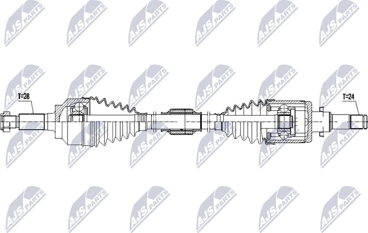 Drive Shaft NPW-MZ-096