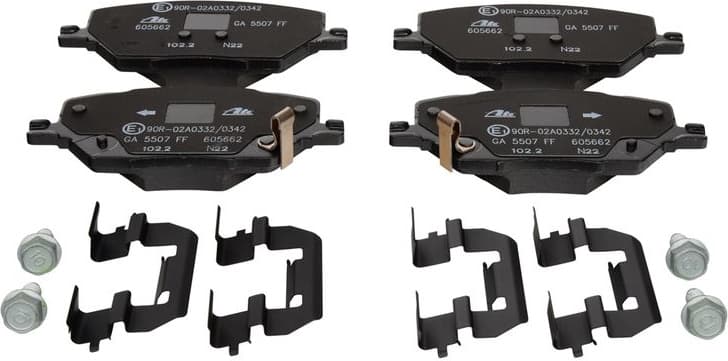 Brake Pad Set, disc brake 13.0460-5662.2 - image 5