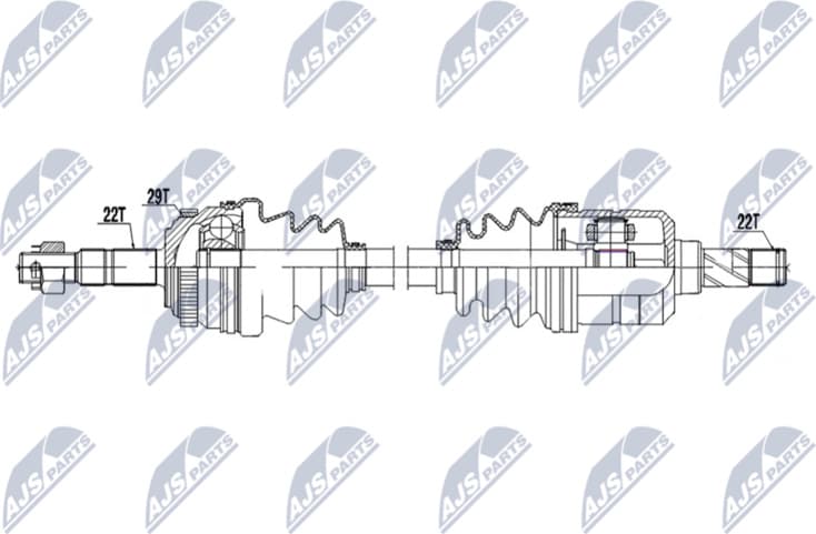Drive Shaft NPW-PL-163