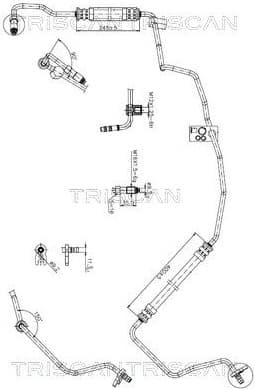 Hydraulic Hose, steering 8516 28011