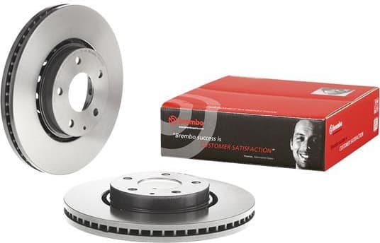 Brake Disc PRIME LINE - UV Coated 09.D628.11 - image 3