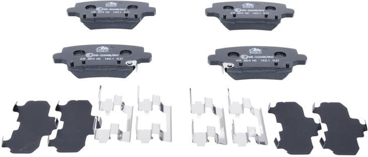 Brake Pad Set, disc brake 13.0460-2631.2 - image 2