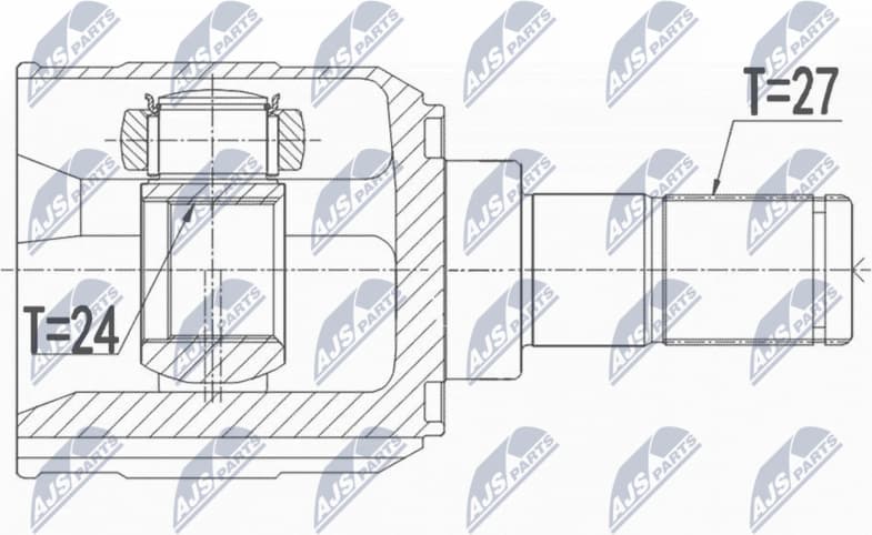 Joint Kit, drive shaft NPW-KA-365