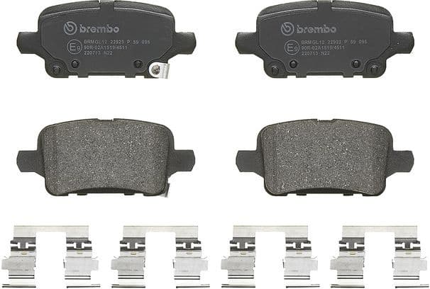 Brake Pad Set, disc brake PRIME LINE P59095 - image 2