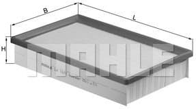 Filter air LX1571 - image 2