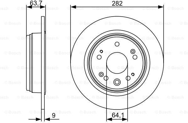 Brake Disc 0986479505 - image 4