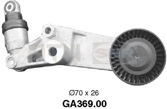 Belt Tensioner, V-ribbed belt GA369.00