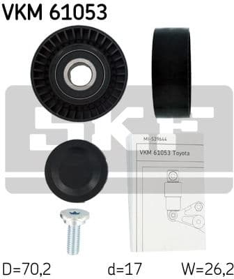 Tensioner belt VKM61053