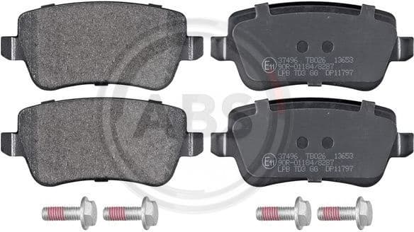 Brake Pad Set, disc brake 37496