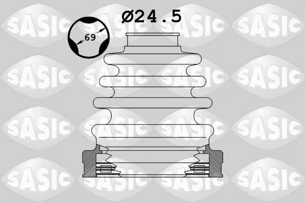 Bellow Kit, drive shaft 1906064