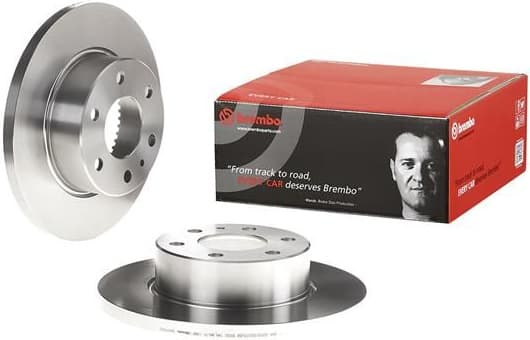 Brake discs kit rear, (2pcs), Top Quality 08.9759.20 - image 4