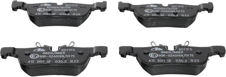 Brake Pad Set, disc brake 13.0460-7315.2 - image 2