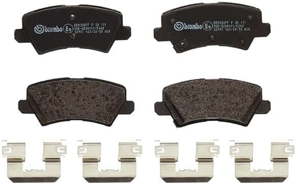 Brake Pad Set, disc brake PRIME LINE P30111 - image 4