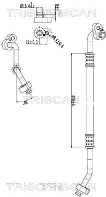 High/Low-pressure Line, air conditioning 9010 29012