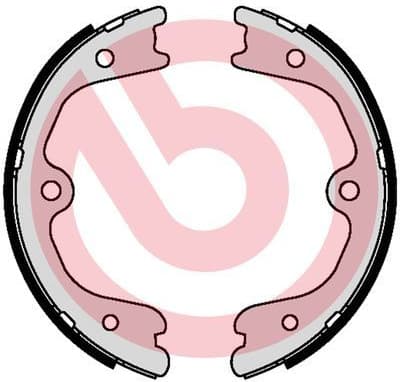 Brake Shoe Set, parking brake ESSENTIAL LINE S56552 - image 3