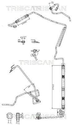 Hydraulic Hose, steering 8516 29010