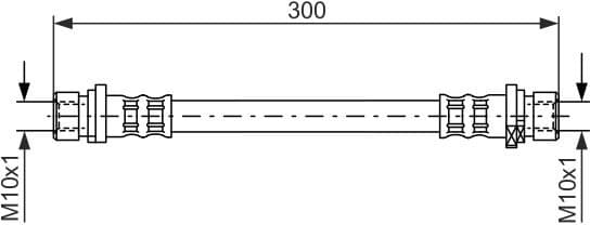 Brake Hose 1 987 476 583 - image 6