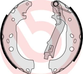 Brake Shoe Set ESSENTIAL LINE S23533 - image 3