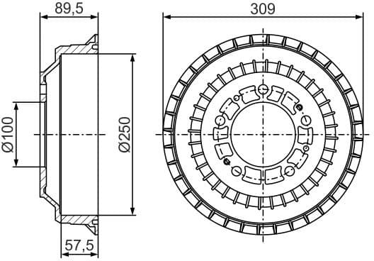 Brake Drum 0986477271 - image 10