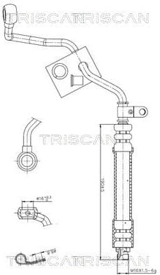 Hydraulic Hose, steering 8516 29082