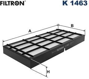 Filter, cabin air K1463