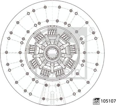 Clutch Disc 105107