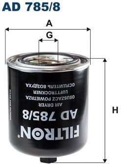 Air Dryer Cartridge, compressed-air system AD785/8