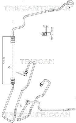 Hydraulic Hose, steering 8516 16011