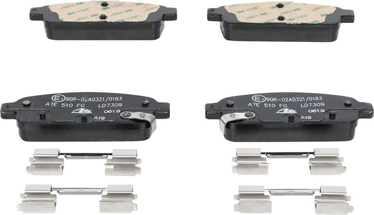 Brake Pad Set, disc brake ATE Ceramic 13.0470-7309.2 - image 2