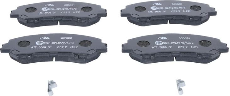 Brake Pad Set, disc brake 13046056912 - image 2