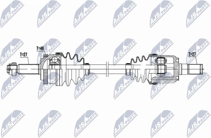 Drive Shaft NPW-HY-635