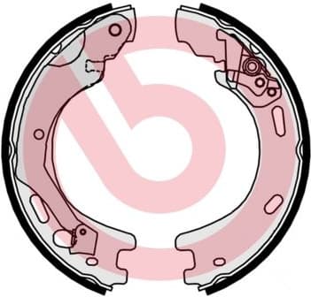 Brake Shoe Set, parking brake ESSENTIAL LINE S44509 - image 3