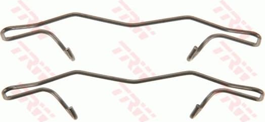 Accessory Kit, disc brake pad PFK592