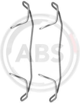 Accessory Kit, disc brake pad 1123Q