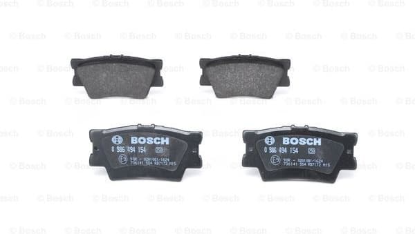 Brake Pad Set, disc brake 0986494154 - image 3