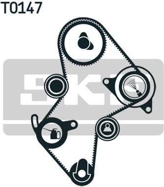 Timing belt kit VKMA06124 - image 4