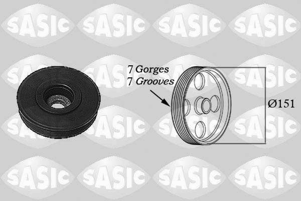 Belt Pulley, crankshaft 2154017