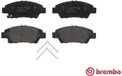 Brake Pad Set, disc brake PRIME LINE P28050 - image 2