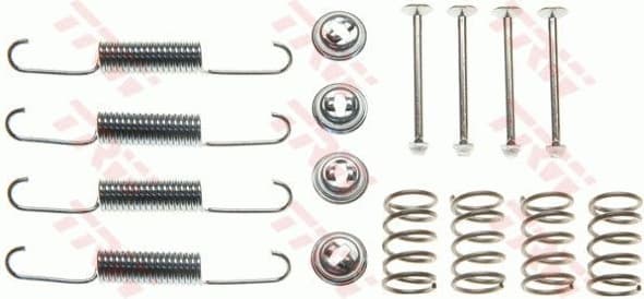 Accessory Kit, parking brake shoes SFK408