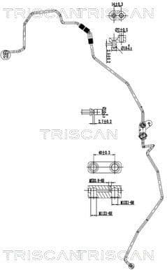 High/Low-pressure Line, air conditioning 9010 13001